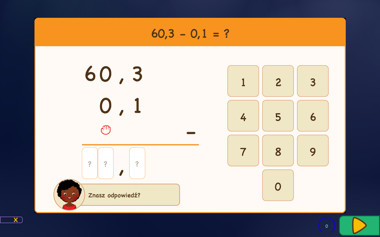 Ułamki dziesiętne - Magiwise screenshot 28
