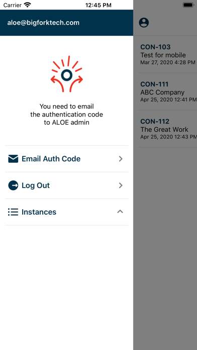 Screenshot #3 pour ALOE Mobile