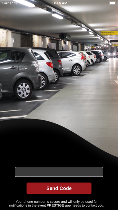 Screenshot 2 of Prestige Valet Parking App