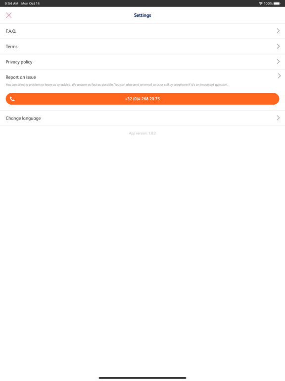 Gulf Connect iPad screenshot