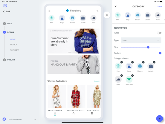 FluxBuilder Pro iPad screenshot 5 - Developer Tools app