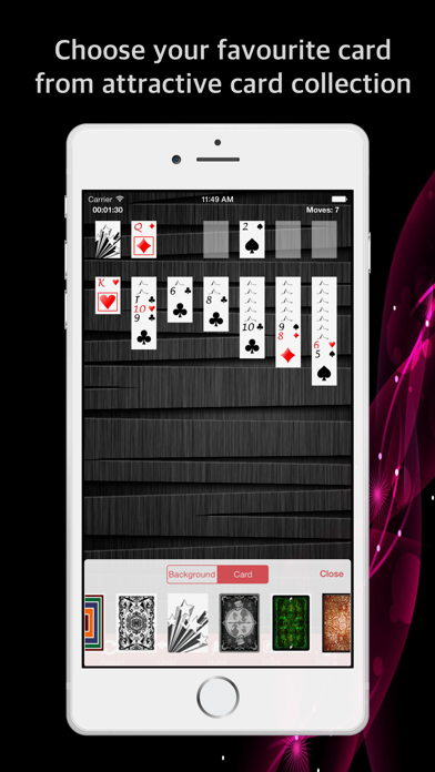 Solitaire Hard Spider gameのおすすめ画像3