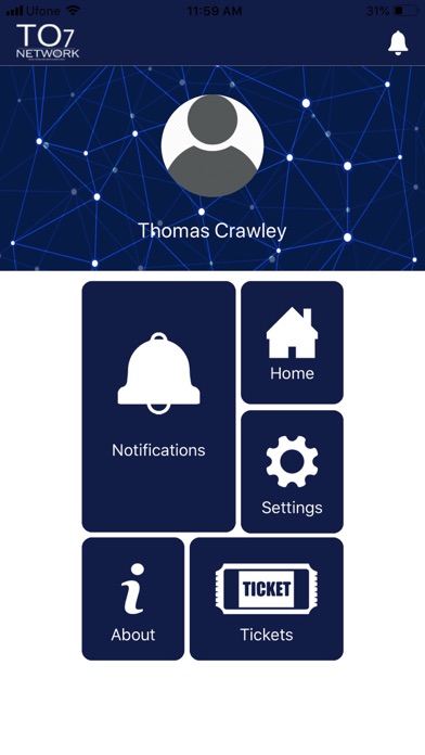 TO7 Network app screenshot