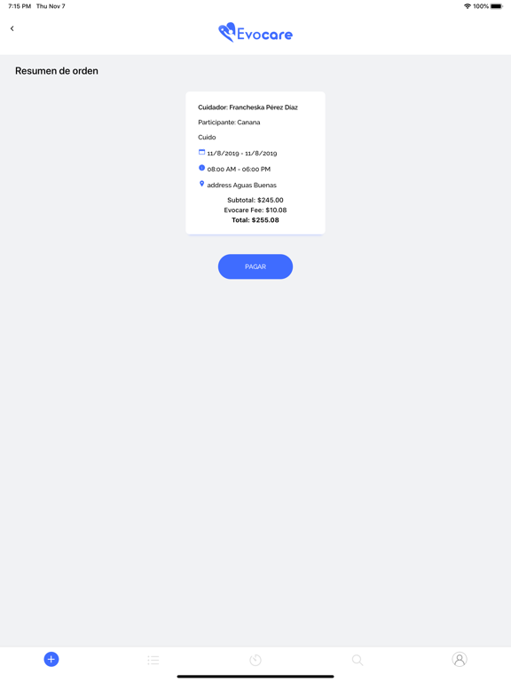 Evocare Client iPad screenshot 10 - Lifestyle app