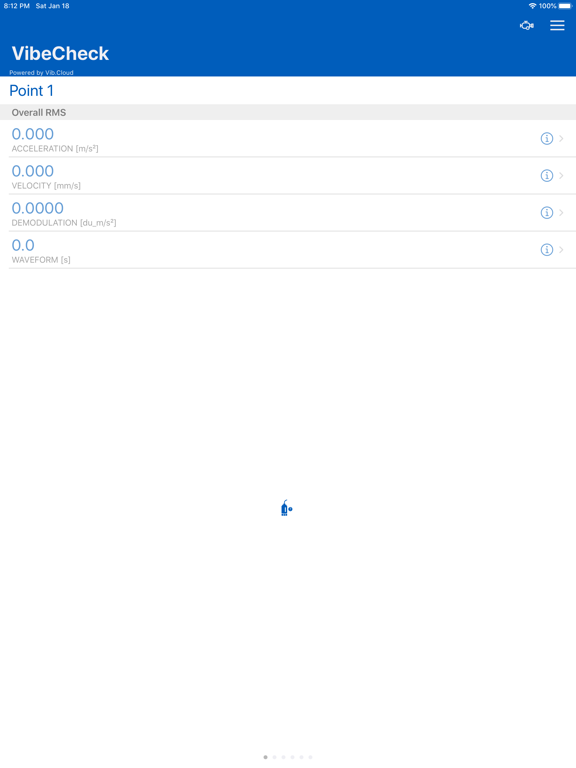 VibeCheck iPad screenshot 1 - Productivity app