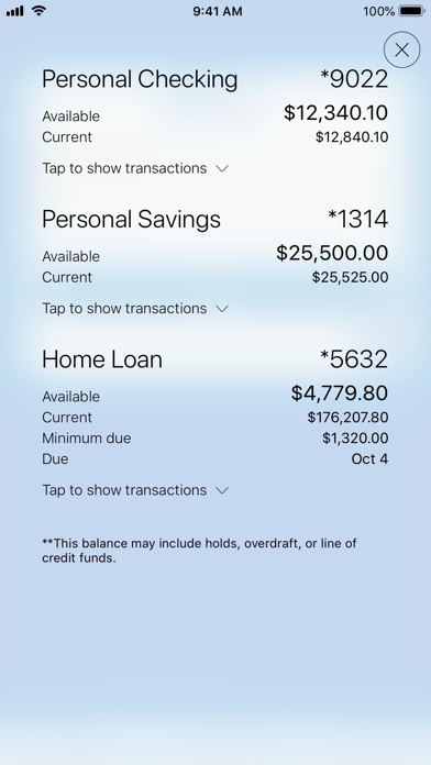 Tropical Financial CU Screenshot