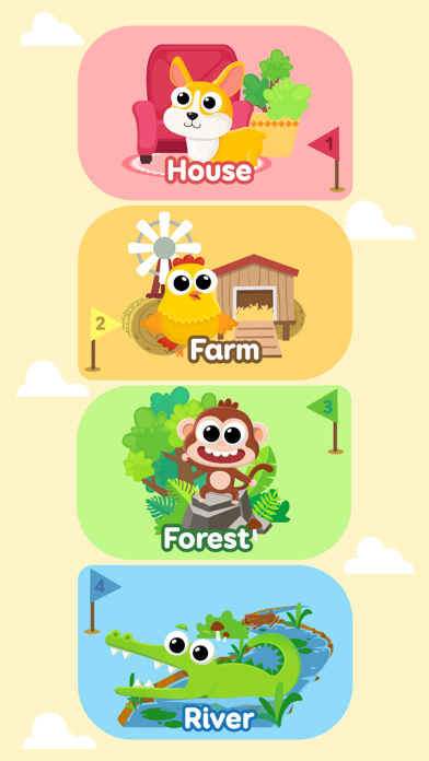 Screenshot #2 pour Animaux Sons Animés -BabyBots