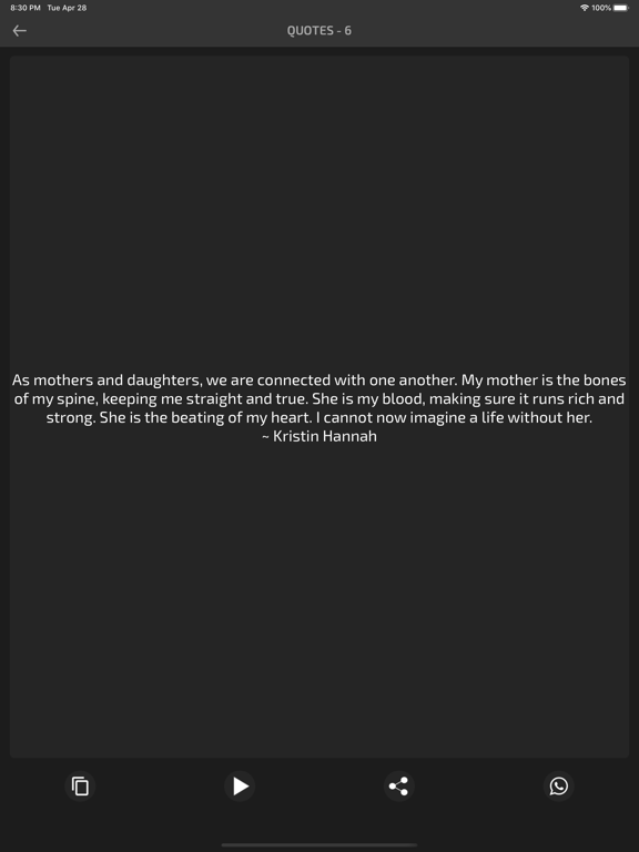 Mothers Day Wishes Frame Cards iPad screenshot 6 - Entertainment app