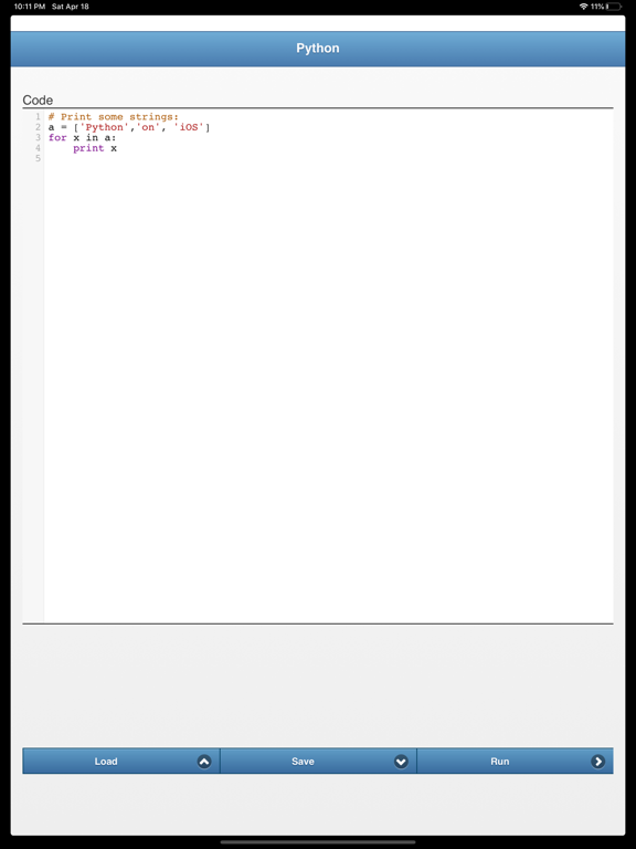 Learn Python app screenshot 3