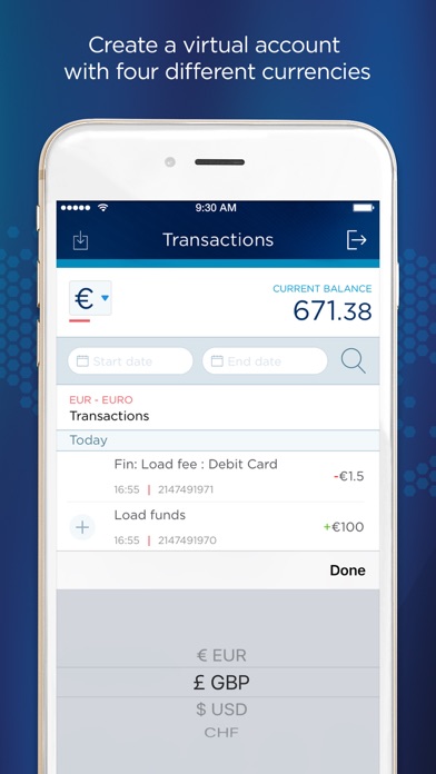 Vault – Borderless Banking Screenshot