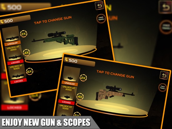 Ultimate Sniper: 3D Gun Shoot iPad screenshot