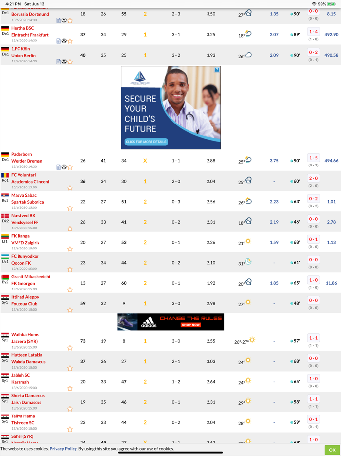 HollyBets 98 Accurate Odds