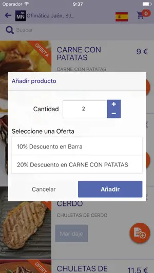OfiMenu screenshot 4