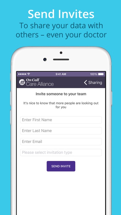 On Call® Care Alliance Screenshot