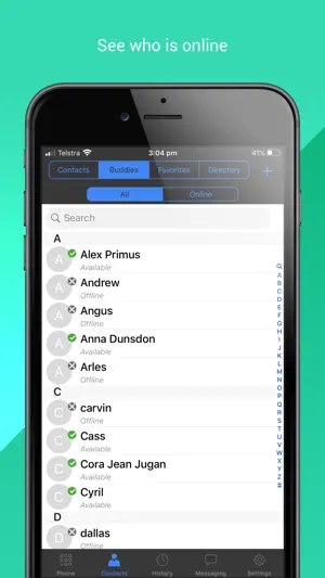 Call screenshot 2