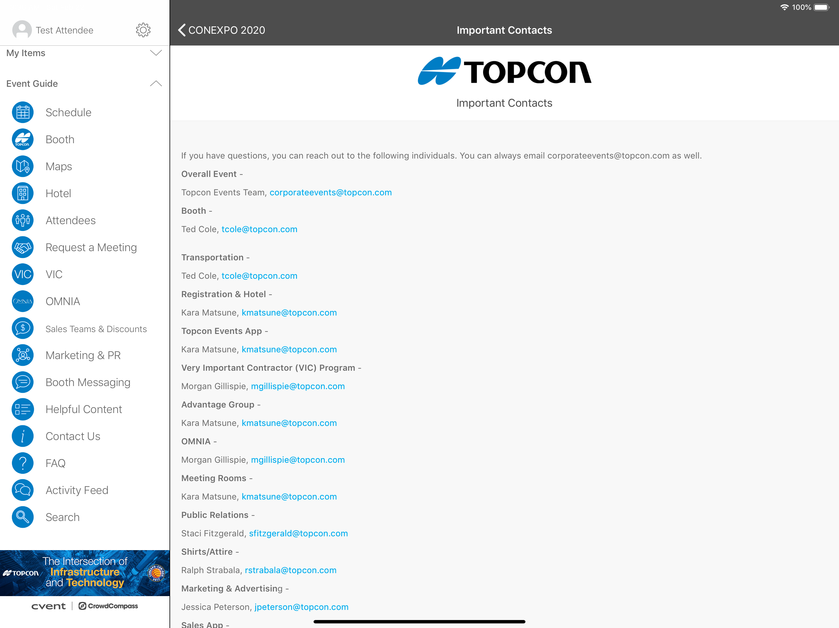 Topcon Events screenshot 9