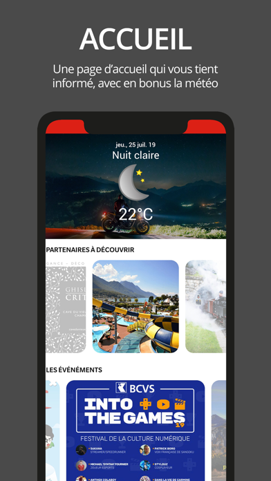 Screenshot #1 pour Valais Actif