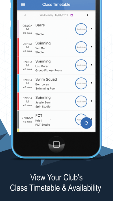 Screenshot #3 pour TNU Fitness