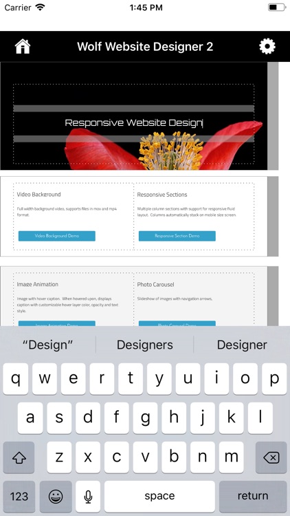 Wolf 2 - Responsive Designer screenshot-3