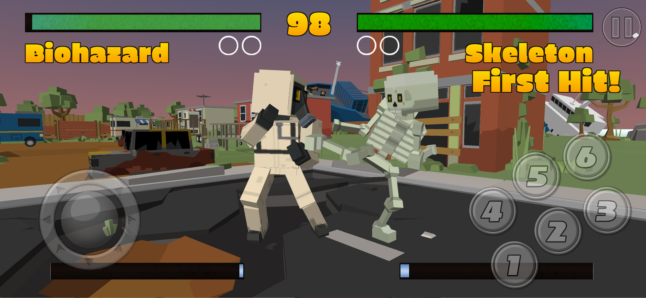 Pixel Fighting 3D screenshot 3