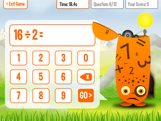 Squeebles Division iPad screenshot