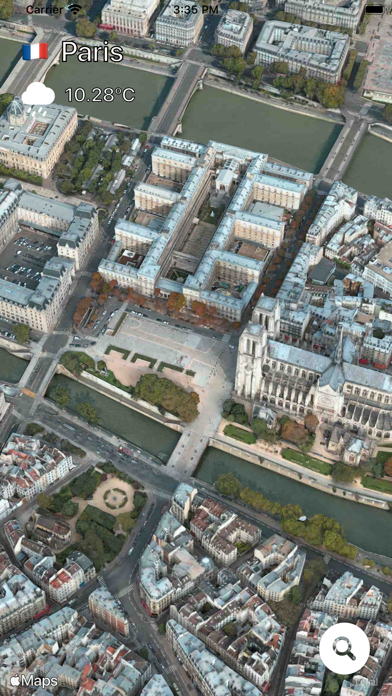 Higher - Map Explorer iPhone screenshot 3 - Travel app