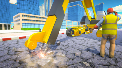 Futuristic Excavator Simulator screenshot 3