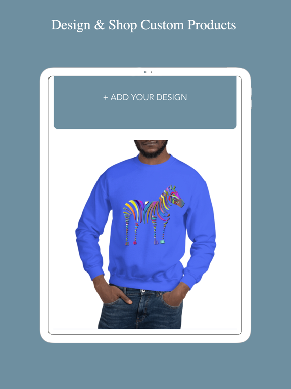 Custom Tee iPad screenshot 4 - Shopping app