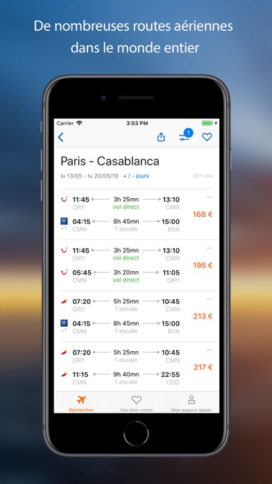 Screenshot #2 pour idealo flights: cheap tickets