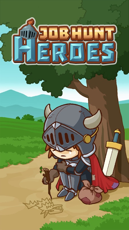 Job Hunt Heroes : Idle RPG screenshot 1