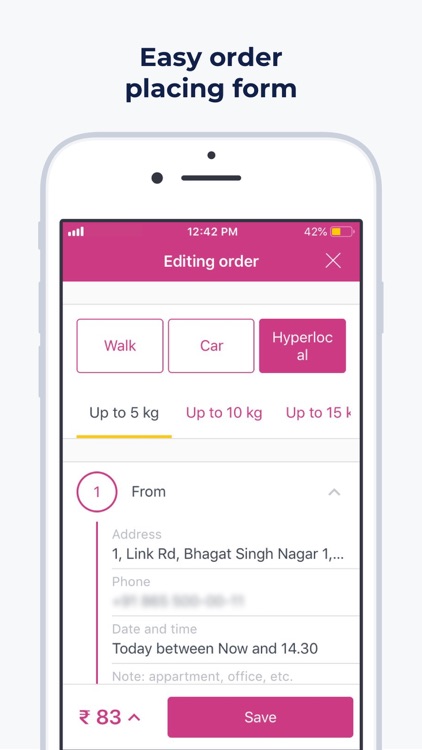 WeFast: Courier Delivery