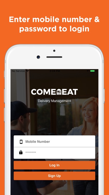 Comeneat - Driver app