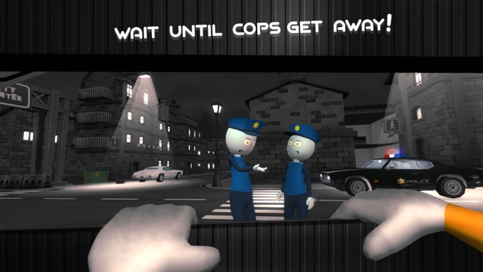 火柴人偷小偷模拟器：大警察追逐罪犯和黑帮