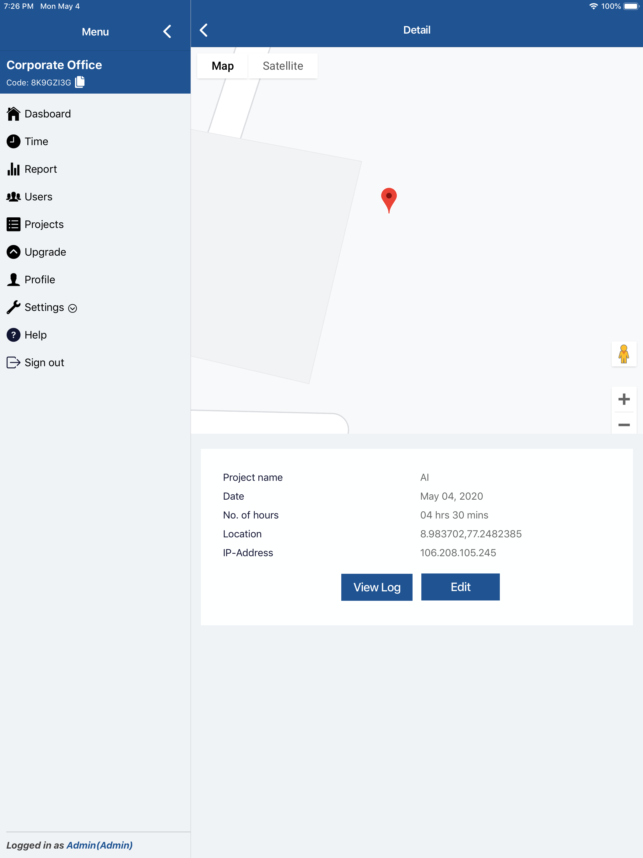 Mobile MyTimeSheet screenshot 6