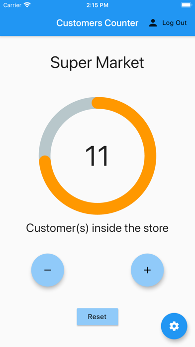Customers Counter screenshot 3