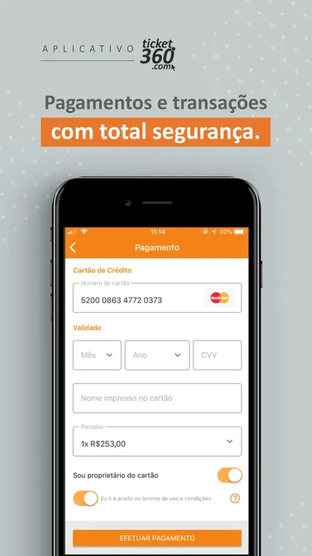 Ticket360 Ingressos e Eventos screenshot 8 of 10