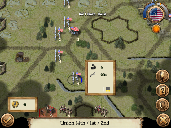 Civil War: 1865 iPad app afbeelding 1