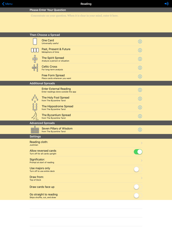 Screenshot #6 pour The Byzantine Tarot