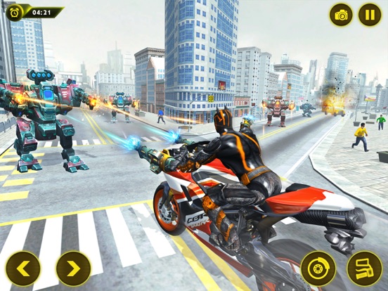 Robot Legion: Mech City Battle iPad screenshot