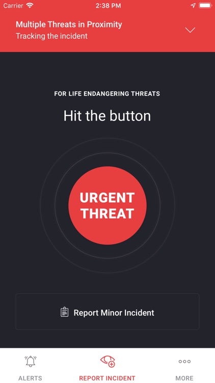 SOS2US Incident Reporting