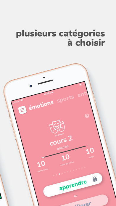 Screenshot #2 pour Flashwords - apprendre des nou