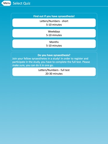 SynQuiz app screenshot 3