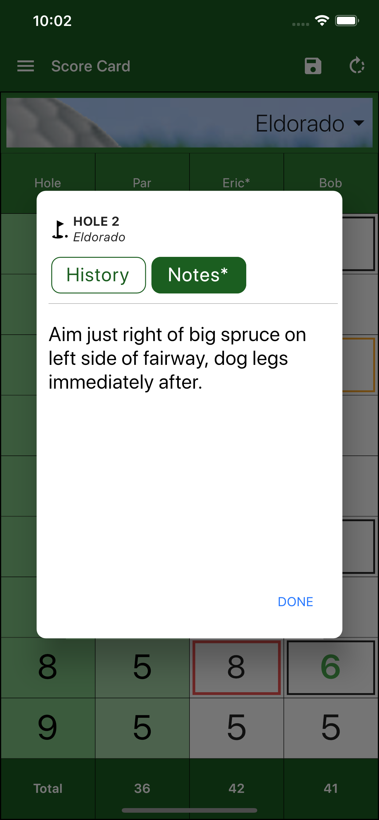 EasyScore Golf Scorecard screenshot 8