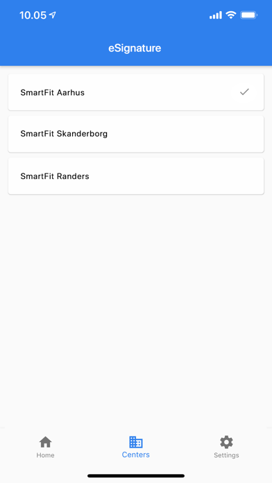 eSignature by Sport Solution app screenshot