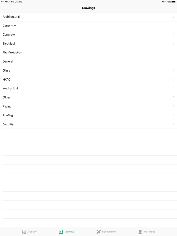 Project Handover by Buildr iPad screenshot 4 - Business app