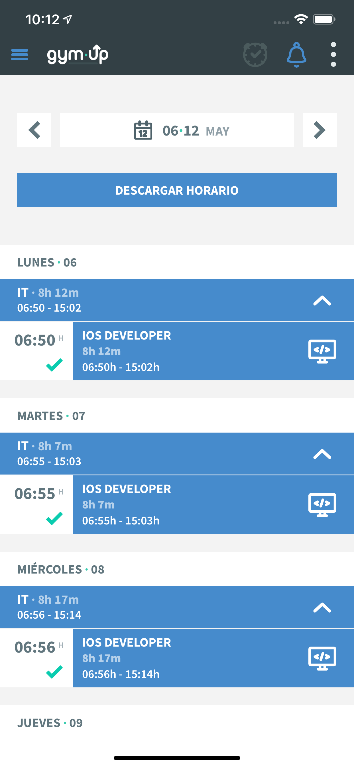 gym·up screenshot 4