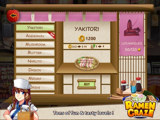Ramen Craze - Fun Cooking Game iPad screenshot 3 - Games app