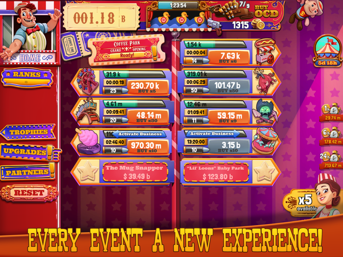 Wild West Idle Tycoon Clicker