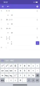 GeoGebra Scientific Calculator screenshot #5 for iPhone