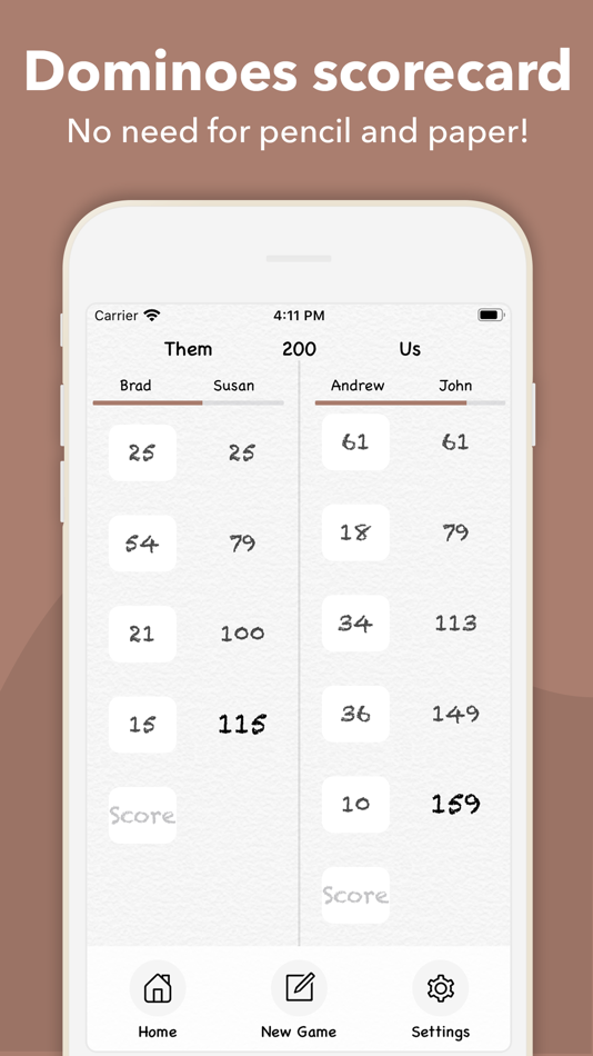 Dominoes Pad & Scorecard - 3.0.1 - (iOS)